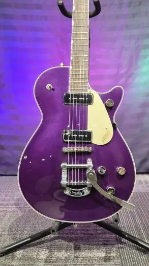 Gretsch Guitars - Electromatic Jet Two 90 G5210T-P90 � simple pan coup�, cordier Bigsby et touche en laurier (fini Amethyst) 2