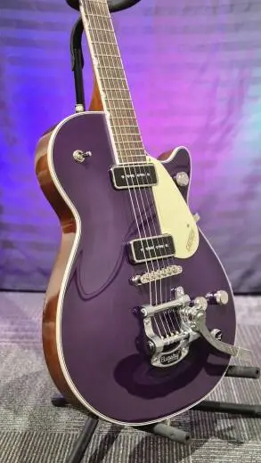 Gretsch Guitars - Electromatic Jet Two 90 G5210T-P90 � simple pan coup�, cordier Bigsby et touche en laurier (fini Amethyst) 2