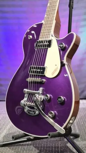 Gretsch Guitars - Electromatic Jet Two 90 G5210T-P90 � simple pan coup�, cordier Bigsby et touche en laurier (fini Amethyst) 2