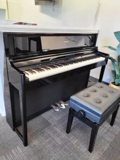 Roland - Piano numrique LX705 avec support et banc - Ebne poli 2