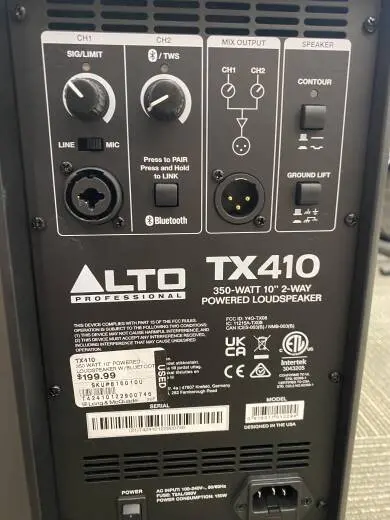 Alto Professional - TX410 2