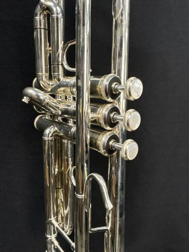 Store Special Product - Bach - ML BORE SILVER PLATED TRUMPET