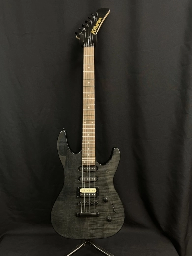 Kramer Striker - Trans Black Figured Maple Top