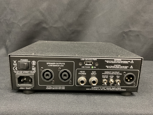 Mesa Boogie - Subway D350 bass amp 4