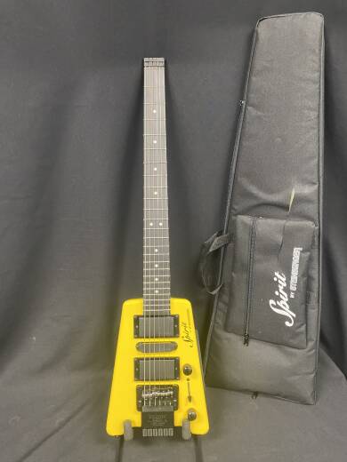 Steinberger Spirit GT-PRO Deluxe Electric Guitar With Gigbag - Yellow