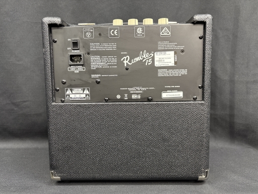 ベース Fender Rumble 15 V3 Amazon | Fender ベースアンプ Rumble™ 15 (V3), 100V JPN