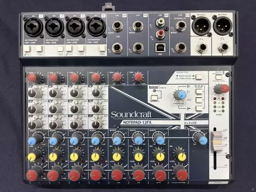 Soundcraft - NOTEPAD-12FX