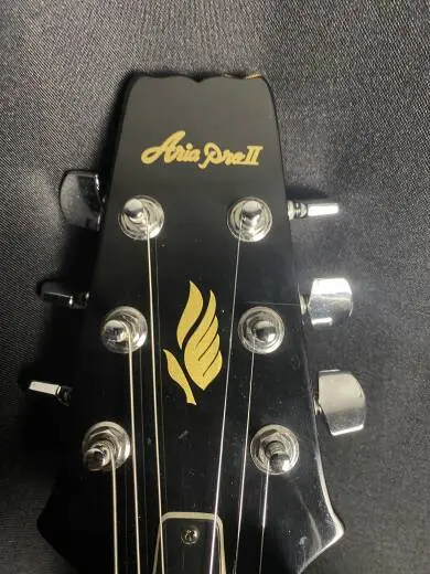 Aria Pro II Ebony w/Case 2