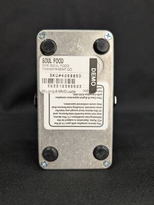 Electro-Harmonix Soul Food Transparent OD | Long & McQuade