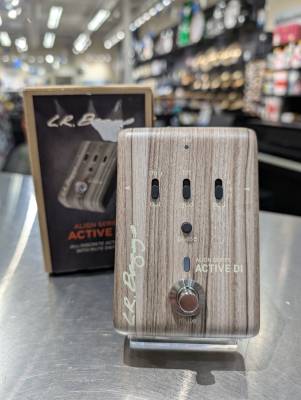 未使用ALIGN SERIES ACTIVE DI ALL-DISCRETE Align Series Active DI Acoustic Pedal — LR Baggs