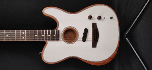 Fender - Acoustasonic Player Tele - Arctic White 2