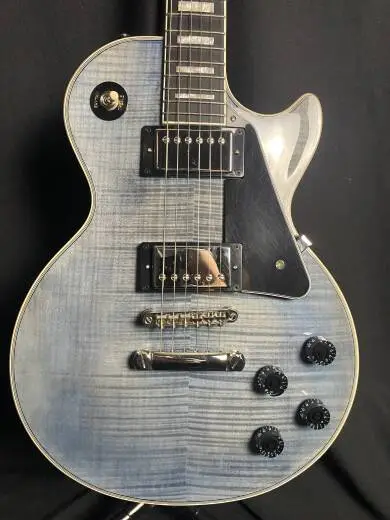 Epiphone - Les Paul Custom Figured- Trans Blue 2