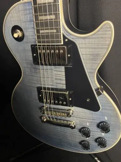 Epiphone - Les Paul Custom Figured- Trans Blue 2
