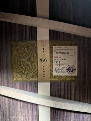 Store Special Product - Taylor Guitars - 717E GL NAT