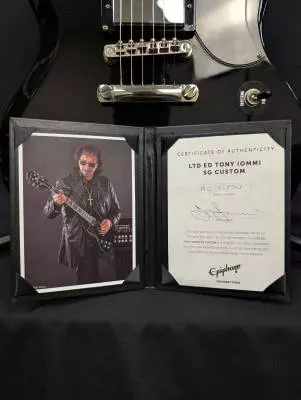 Epiphone - Tony Iommi SG Custom - Ebony 2