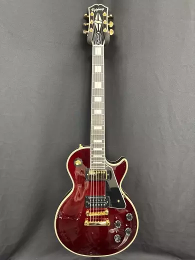 Epiphone - Jerry Cantrell Les Paul Custom - Dark Wine Red