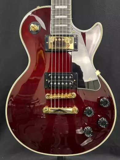 Epiphone - Jerry Cantrell Les Paul Custom - Dark Wine Red 2
