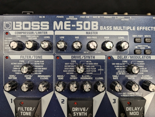 Gear Hunter | Boss ME-50b Bass Processor