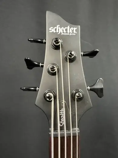 Schecter Stiletto Stealth 5 - Black 2