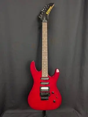 Kramer - Striker Figured HSS - Trans Red