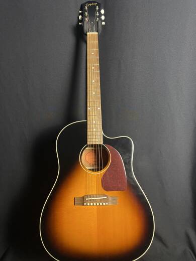 Epiphone Inspired By Gibson Masterbilt J-45 EC Cutaway - Vintageburst
