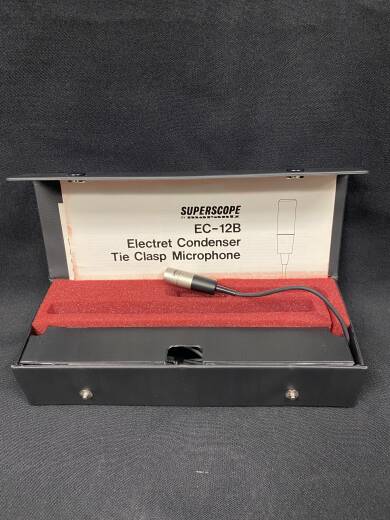 SUPERSCOPE EC-12B ELECTRET MIC