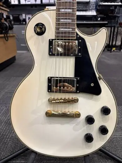 Epiphone - LP Custom Pro White 2