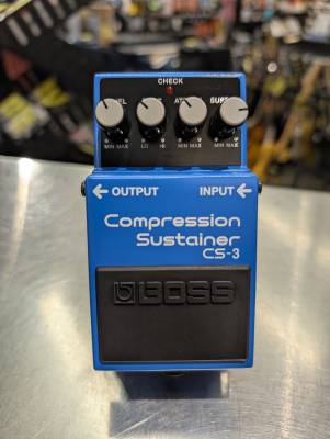 BOSS CS-3 Compression Sustainer Pedal | Long & McQuade