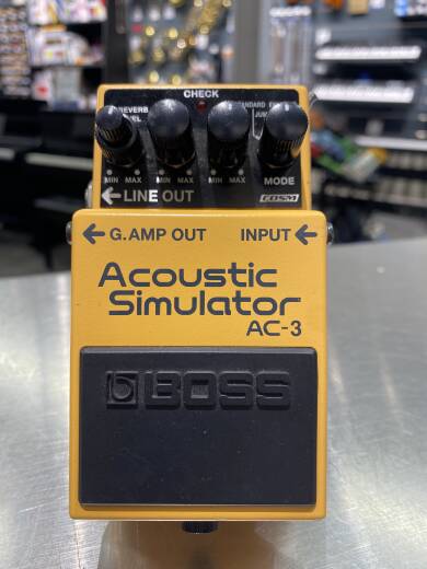 BOSS AC-3 Acoustic Simulator Compact Pedal | Long & McQuade