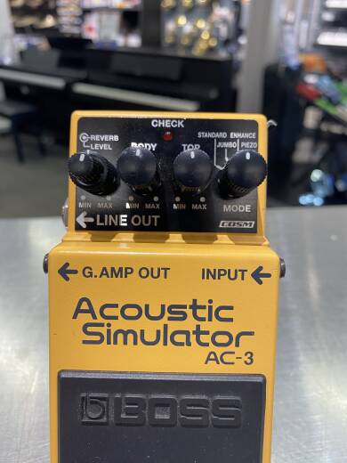 BOSS AC-3 Acoustic Simulator Compact Pedal | Long & McQuade