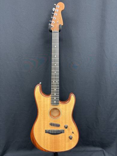 Fender Acoustasonic Stratocaster, Ebony Fingerboard - Natural