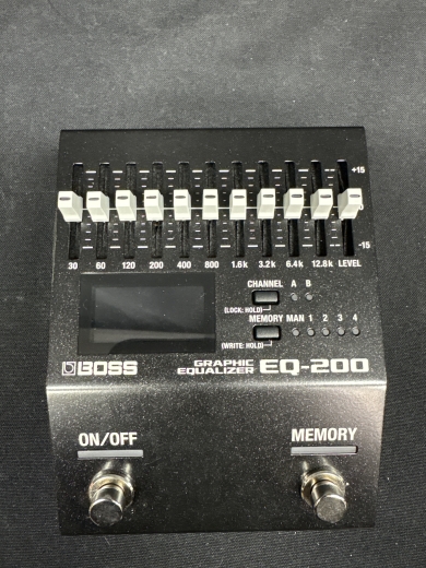 【新品未使用】BOSS Graphic Equalizer EQ-200 Boss EQ200 Graphic Equalizer - Nantel Musique