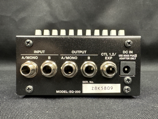 【新品未使用】BOSS Graphic Equalizer EQ-200 Boss EQ200 Graphic Equalizer - Nantel Musique