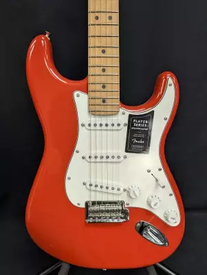 Store Special Product - Fender - Player Stratocaster Roasted Maple Neck - Fiesta Red