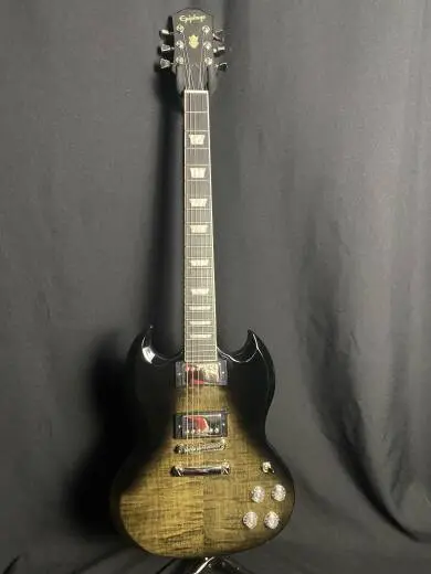 Epiphone - SG Modern - Figured Trans Black