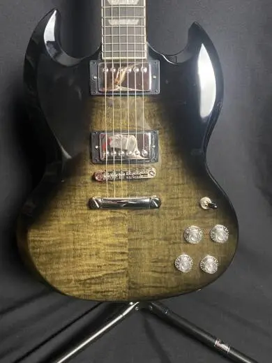 Epiphone - SG Modern - Figured Trans Black 2
