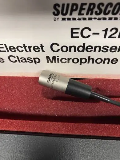 SUPERSCOPE EC-12B ELECTRET MIC 2