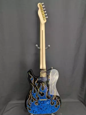 Fender - James Burton Tele - Blue Paisley Flames 5