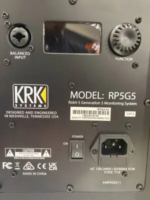 KRK - RP5-G5 2