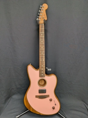 Store Special Product - Fender - Player Acoustasonic Jazzmaster - Shell Pink