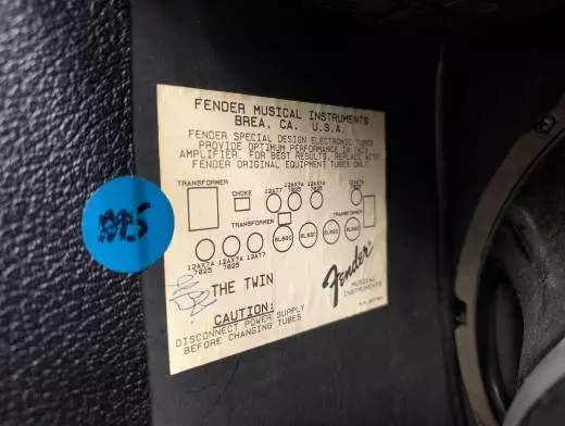 Fender - The Twin W/Red Knobs 2