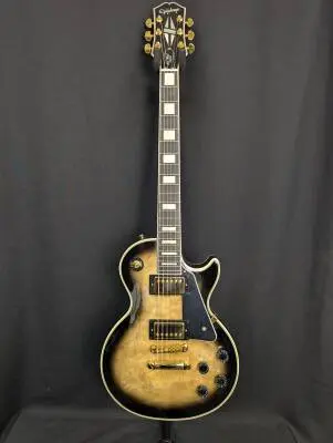 Epiphone - LP Custom Quilt - Cobra Burst