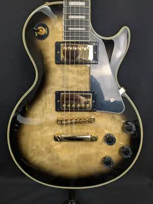 Epiphone - LP Custom Quilt - Cobra Burst 2