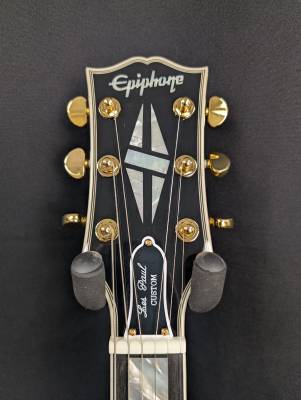 Epiphone Les Paul Custom Electric Guitar With Hardshell Case - Ebony