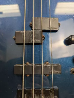 Charvel by Jackson Model 3 Bass- Blue 3