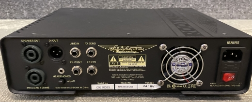 Store Special Product - Ashdown Engineering - RM500-EVO-II Bass Head Amplifier