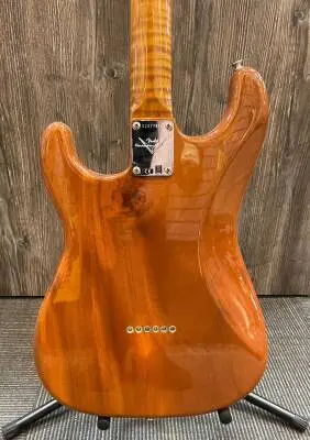 Fender Custom Shop - Artisan Dual P90 Koa Stratocaster NOS, Rosewood Fingerboard - Aged Natural 2