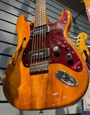 Fender Custom Shop - Artisan Dual P90 Koa Stratocaster NOS, Rosewood Fingerboard - Aged Natural 2