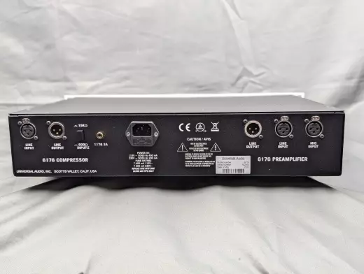 Store Special Product - Universal Audio - 6176 VINTAGE PREAMP/COMPRESSOR
