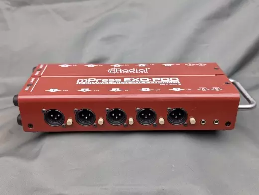 Radial - R800 8010 MPRESS PRESS-BOX, 2 MIC INPUT/LIMITER/8 OUT 2